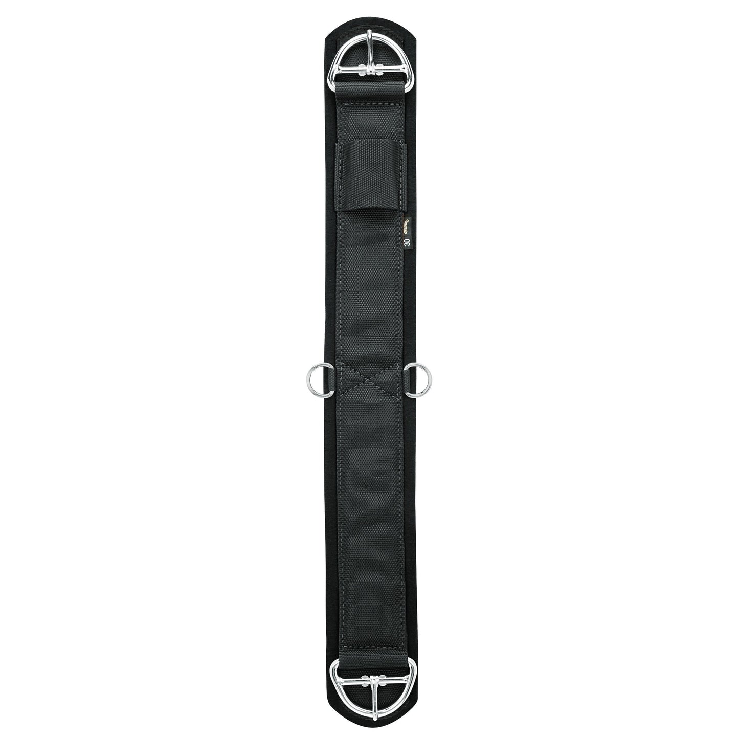 Weaver Black Felt Lined Deluxe Super Straight Cinch