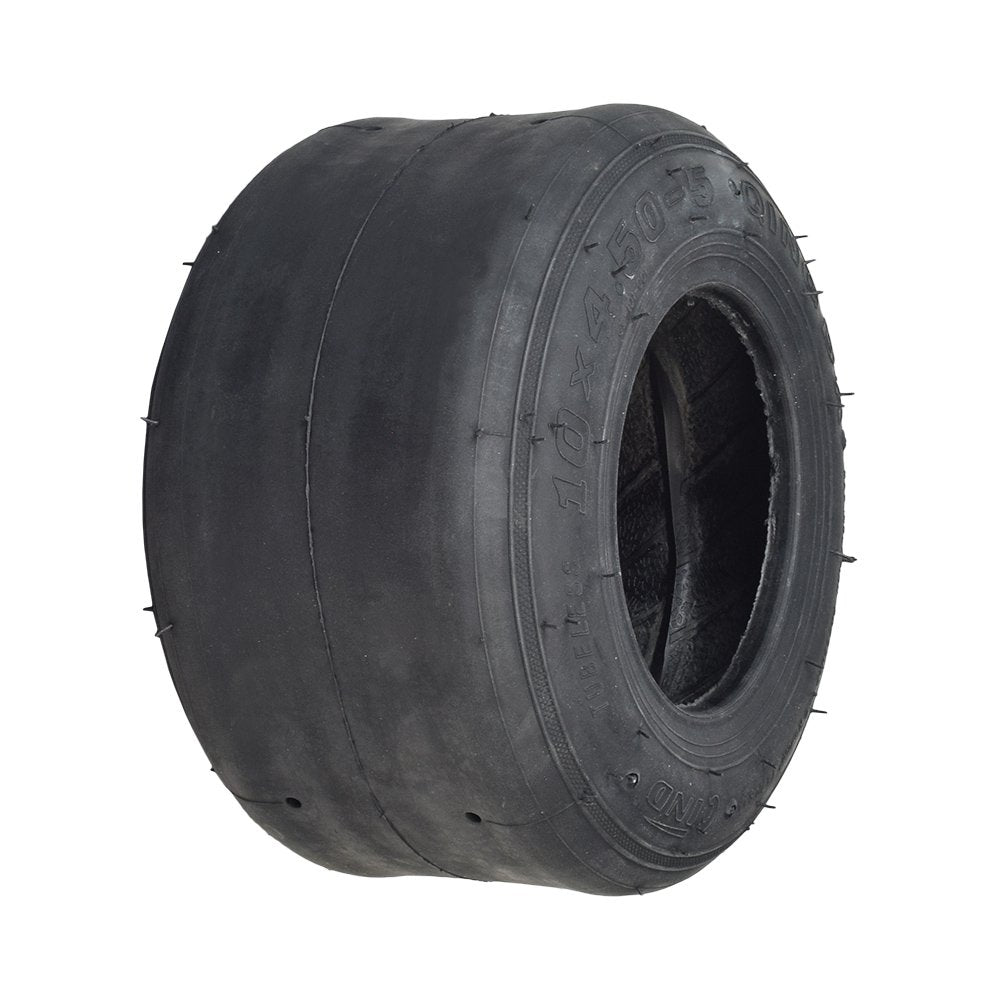 10X4.50-5 Tubeless Slick Tire for Drift Trikes & Go-Karts (Qind)