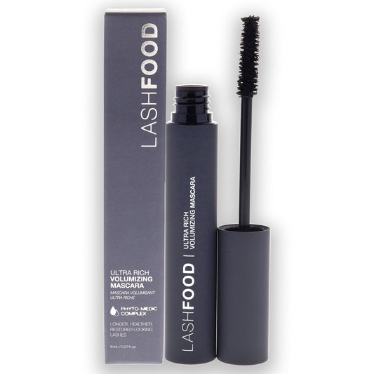 Ultra Rich Volumizing Mascara - Black by LashFood for Women 0.27 oz Mascara
