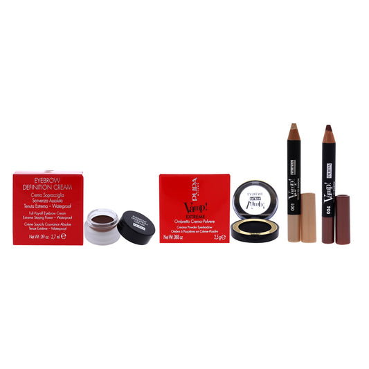 Vamp! Ready to Shadow With Cream Powder Eyeshadow and Eyebrow Definition Cream Kit
