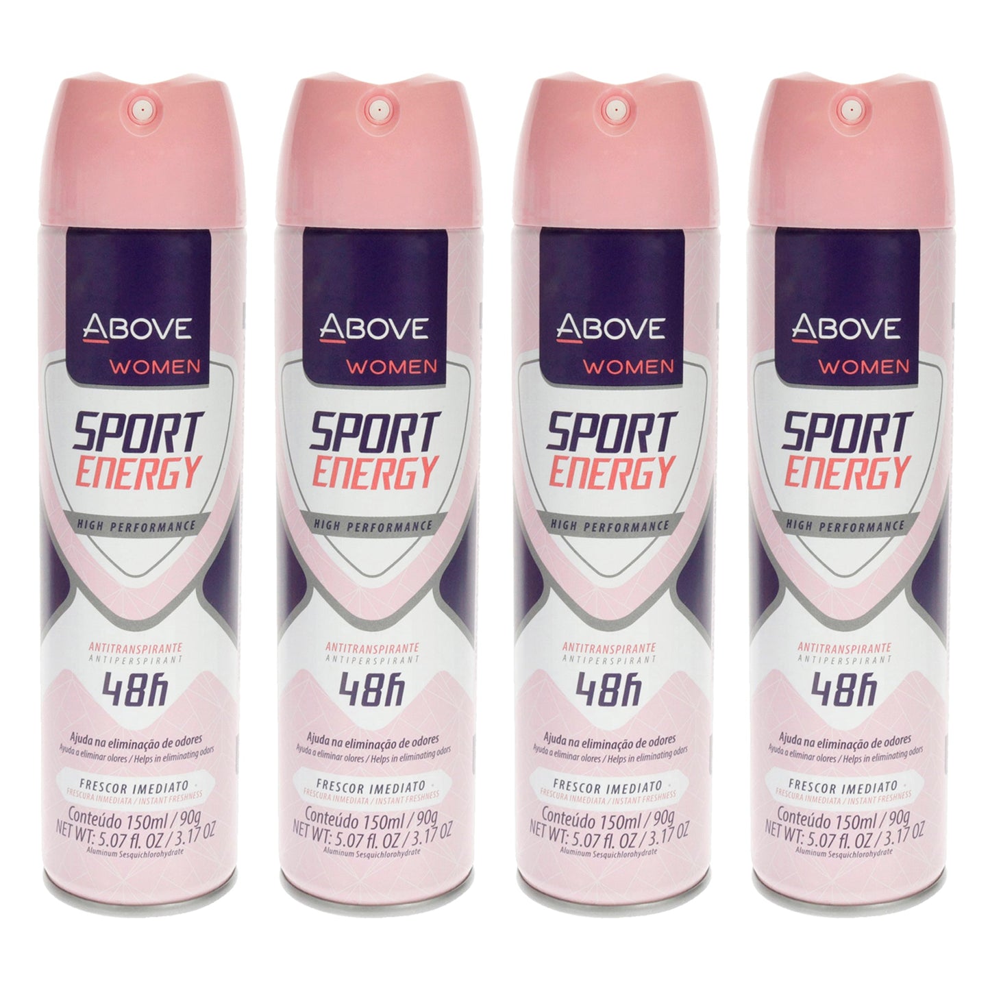 48 Hours Sport Energy Antiperspirant Deodorant - Pack of 4