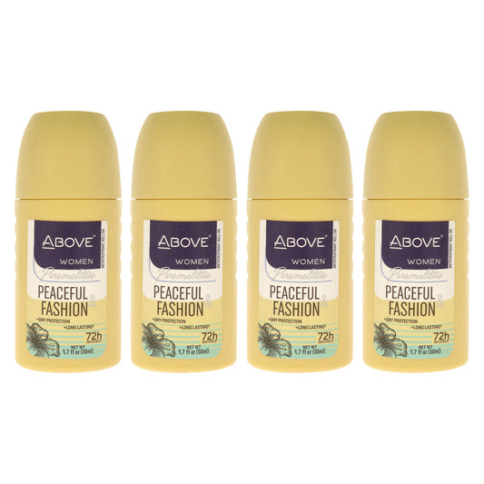 72 Hours Personalities Antiperspirant Deodorant - Peaceful and Fashion - Pack of 4