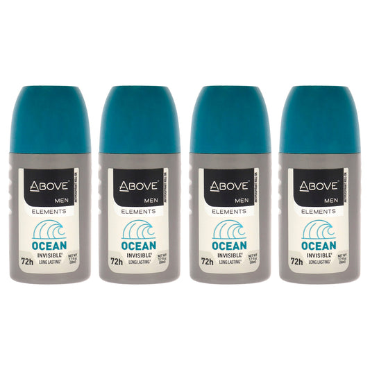 72 Hours Element Antiperspirant Deodorant - Ocean - Pack of 4
