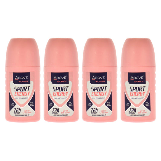 72 Hours Antiperspirant Deodorant - Sport Energy - Pack of 4