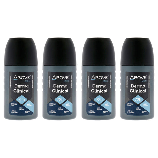 72 Hours Derma Clinical Antiperspirant Deodorant - Pack of 4